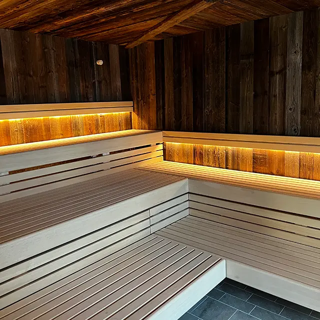 Die finnische Sauna in der Donautherme Ingolstadt