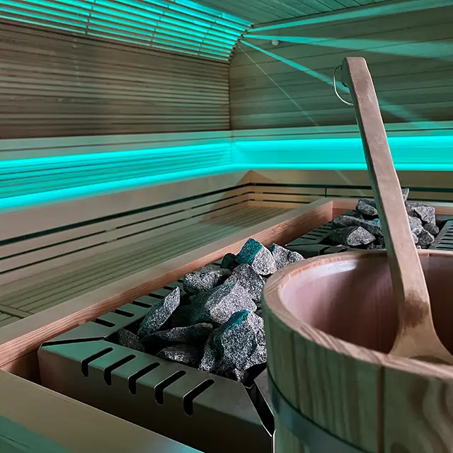 Die Hopfensauna in der Donautherme Ingolstadt