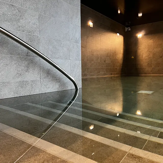 Das Solebecken in der Thermenwelt der Donautherme Ingolstadt