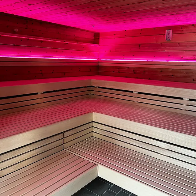 Die Zirbensauna in der Donautherme Ingolstadt